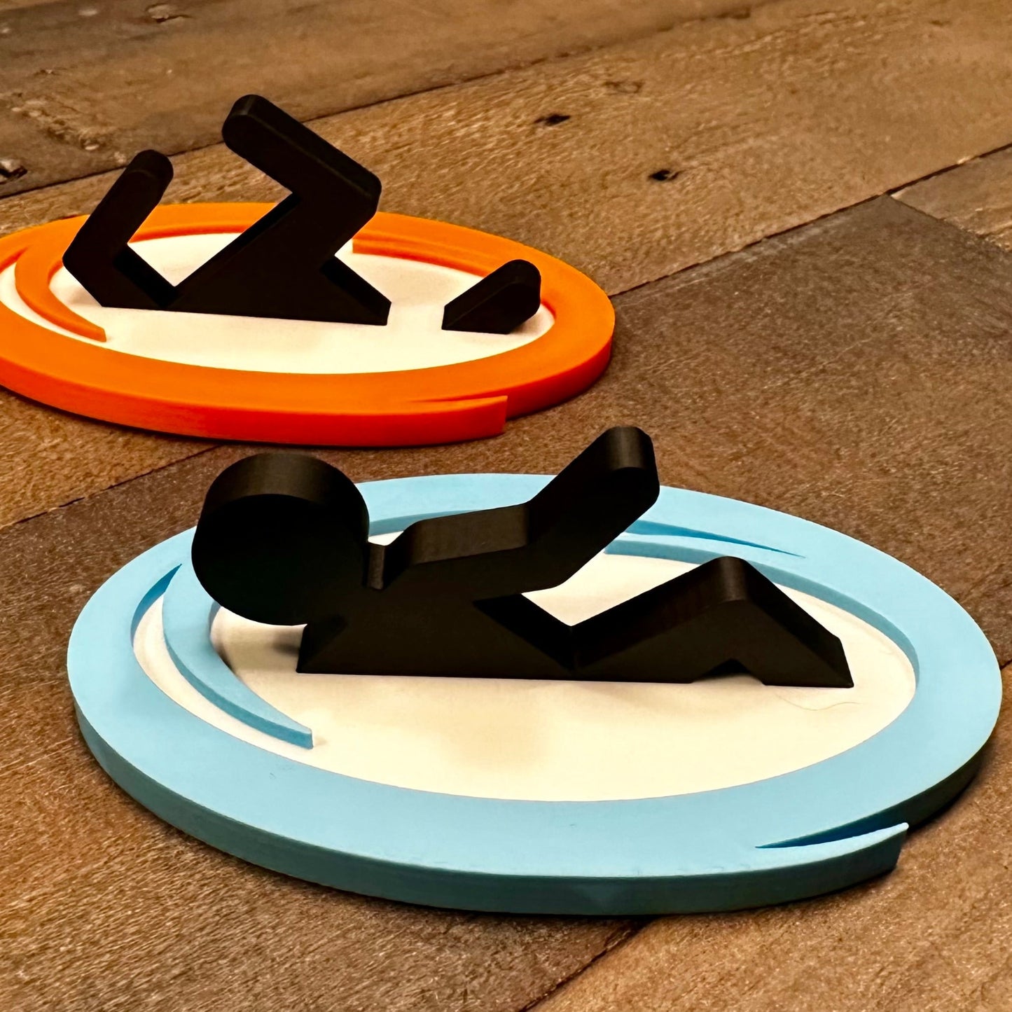 Portal-Inspired Fridge Magnet Set - 3D Printed Geeky Kitchen Decor