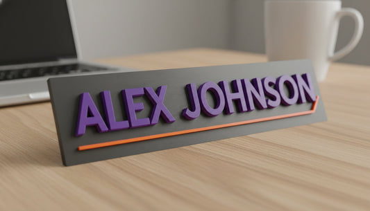 Custom Nameplates: A Guide to Personalised 3D Printed Signage in 2026