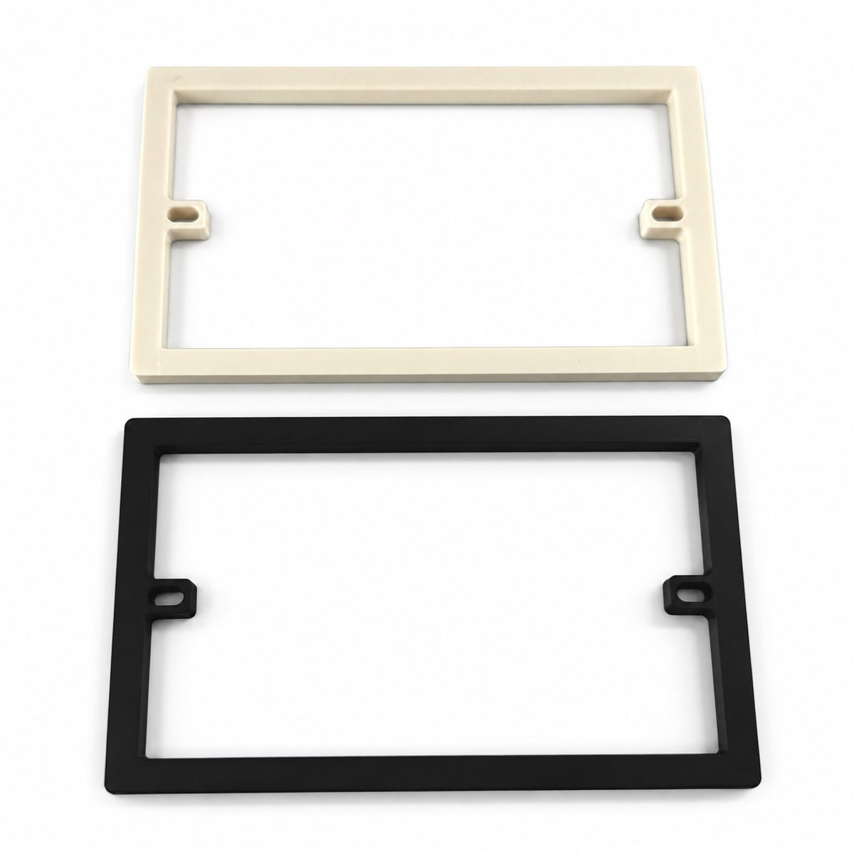 Light Switch & Plug Socket Spacer - 2mm to 30mm, Flame-Retardant ABS Plastic | Back Box Extension Plate & Slimline Faceplate Extender (UK Standard, Custom Sizes)
