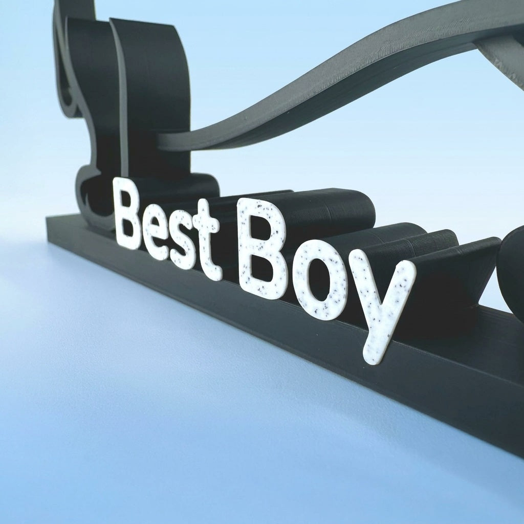 Custom Sausage Dog Line Art Sculpture - Personalised Dachshund Name Sign - Modern Dog Memorial Gift