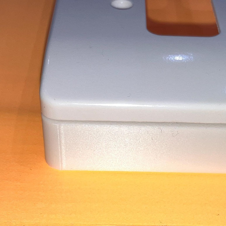 Custom Multi-Gang Faceplate Spacer - Large Light Switch & Socket Spacer Plate | Made to Measure Back Box Extender