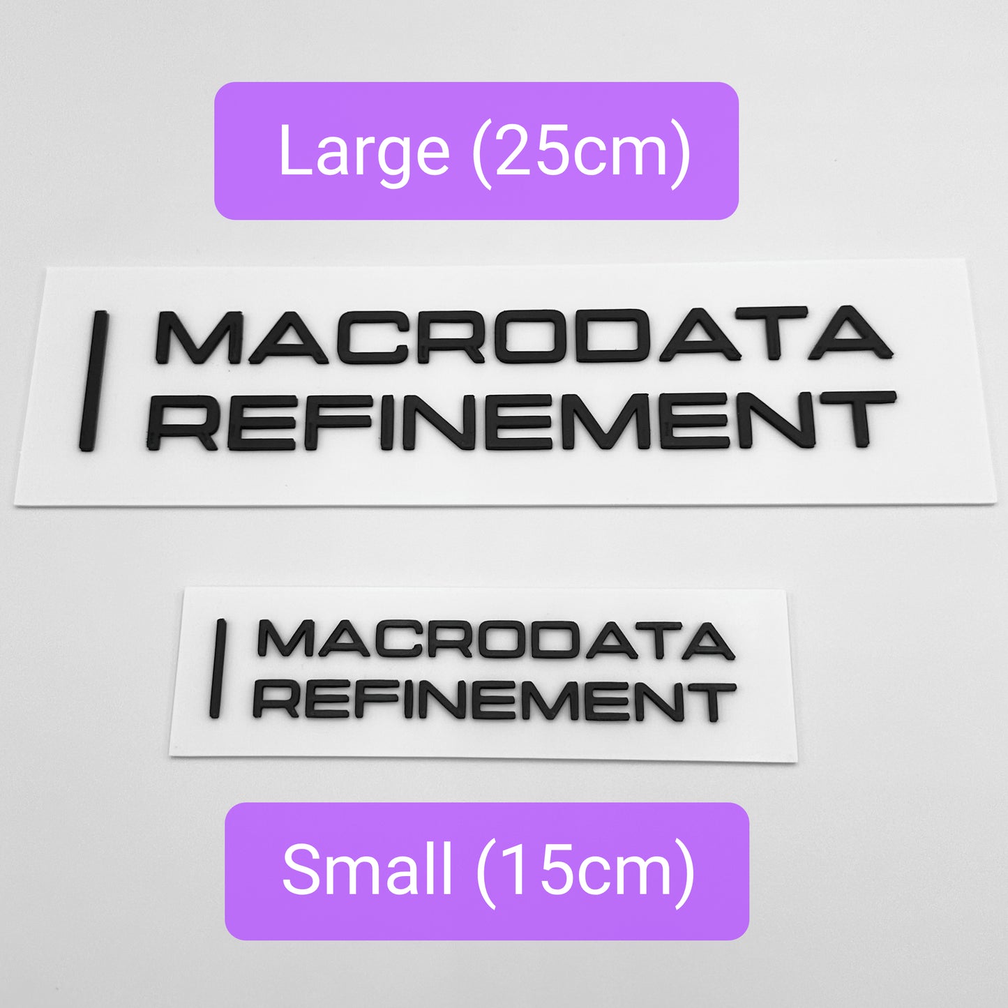 Corporate Dystopia-Inspired Office Wall Sign | Custom 3D Printed
